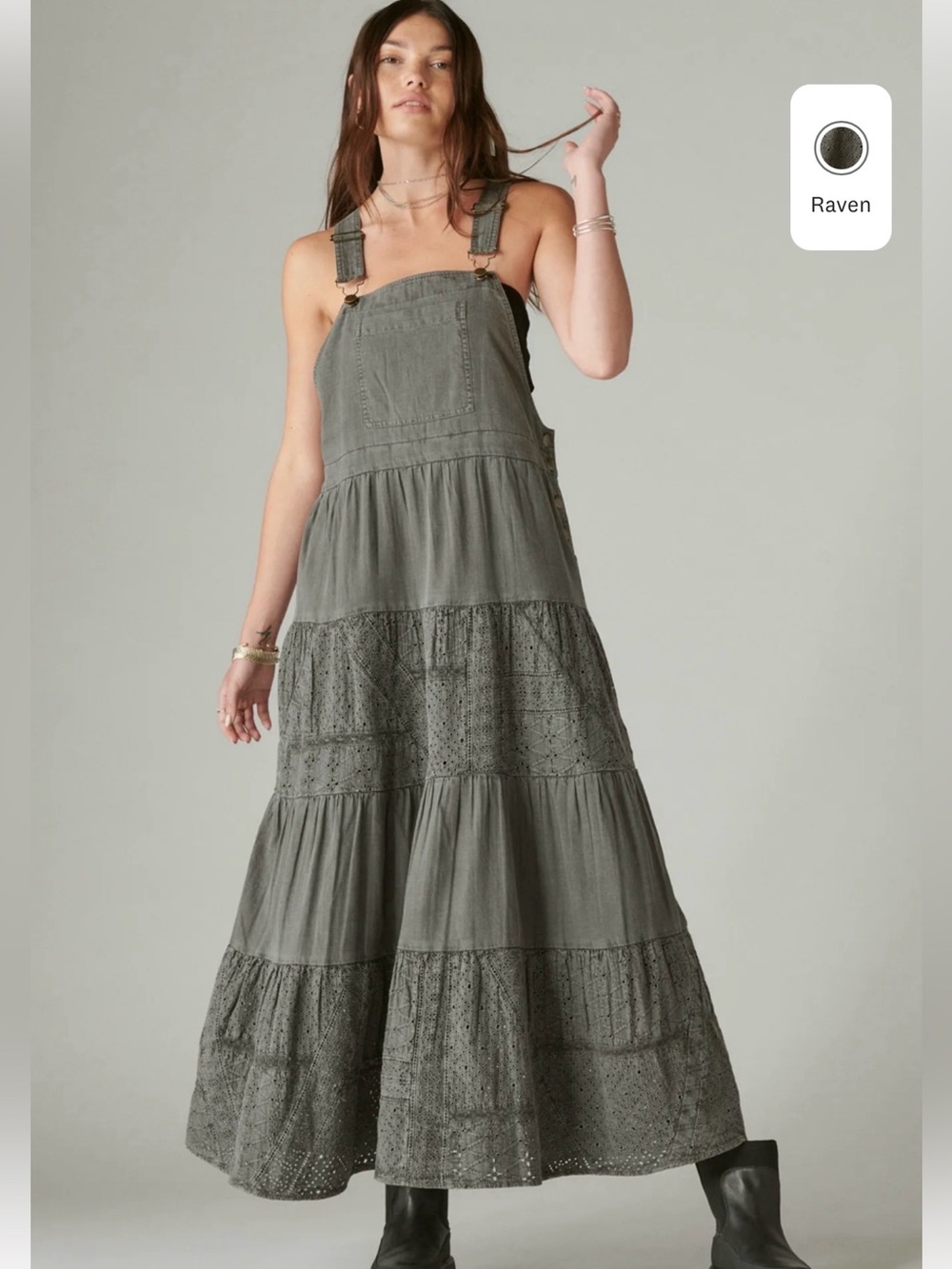 Lucky Brand overall dress Size Small
